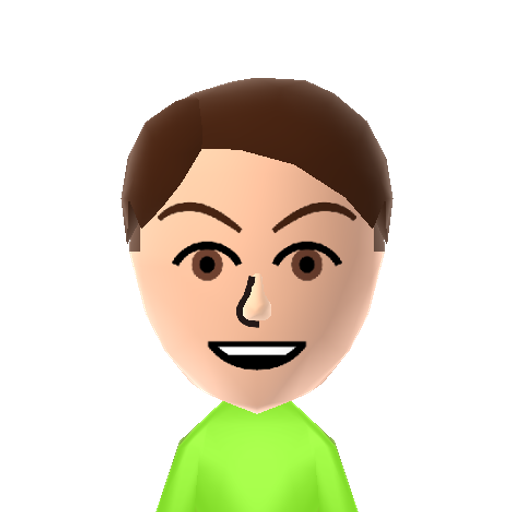 Maxance Mii character: NNID: Maxi-gun321