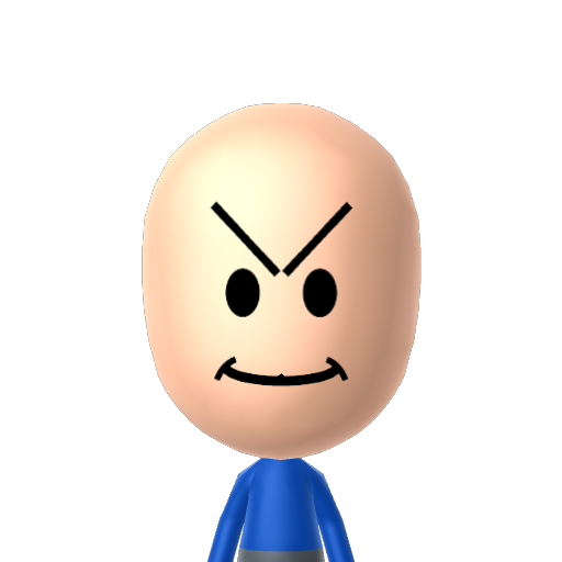 Bandit Mii character: a Mii used in Mii Fighter QR Codes Series / Custom Mii Fighter Versus