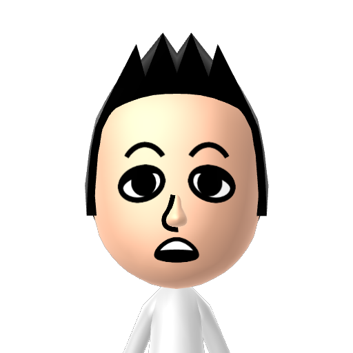 ? Mii character: A Mii uploaded to Check Mii Out Channel (WiiLInk)