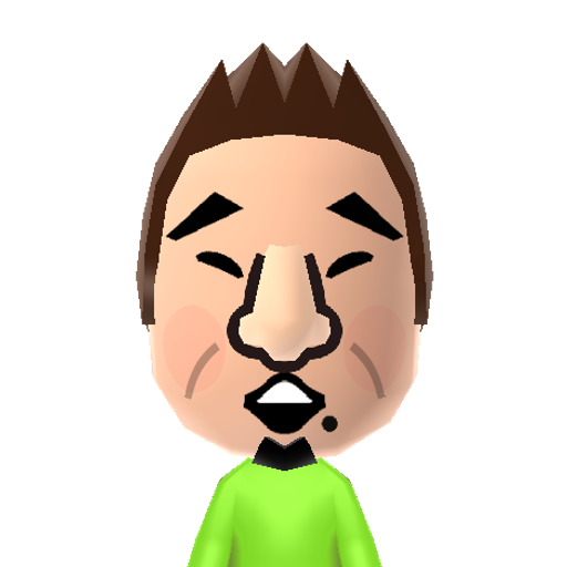 Tingle Mii character preview