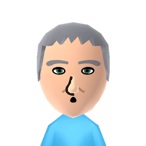 JOJ Mii character: YouTuber cs188's little meme.