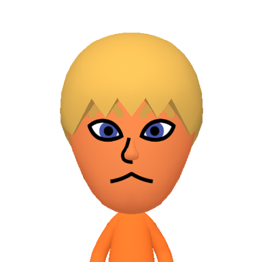 ㊑㊒㊓㌀㌅㌕ Mii character: This Mii is from the Switch SDK as a SampleDB Mii.