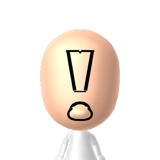 ? Mii character: A Mii uploaded to Check Mii Out Channel (WiiLInk)