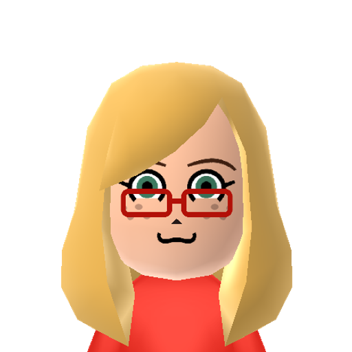 Varia Mii character: This is a Mii uploaded for the 3DS version and distributed by Mii Central for both the 3DS and Switch versions of Miitopia.