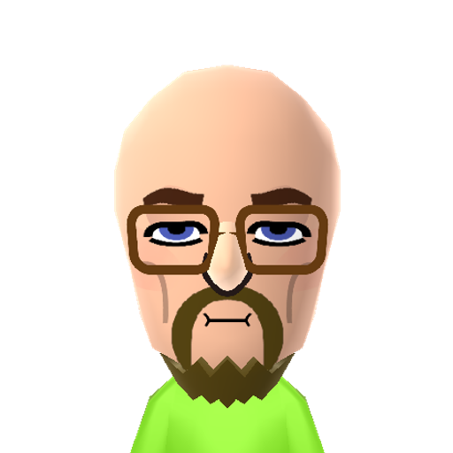 Walt Mii character preview