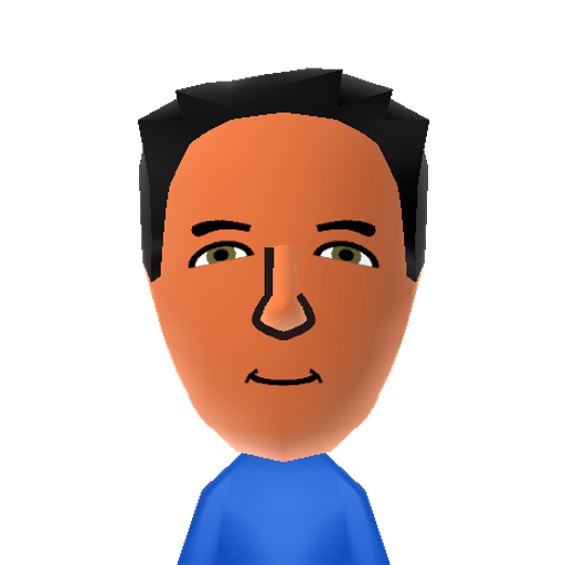 Speedro Mii character: NNID: Speedro3