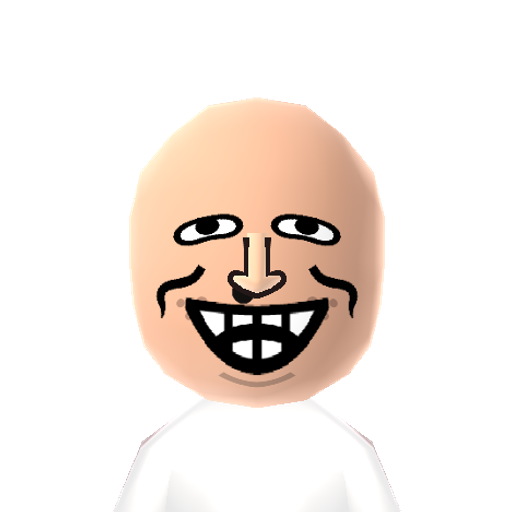 ШnaŔægQîł? Mii character: An Internet Meme that may Pop up when you Least Expect it. Troooo-lololo! Lololo-lo-lolo!
