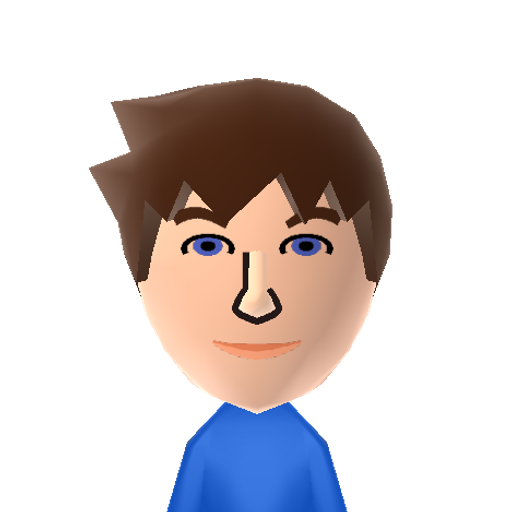 Liam Mii character preview