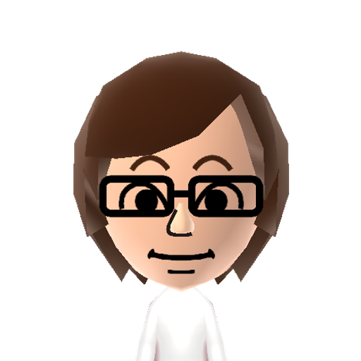 NINTENDO Mii character: a Default WaraWara Plaza Mii
