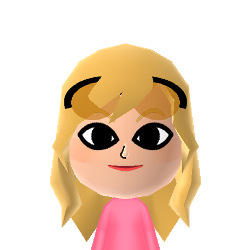 Toon Zelda Mii character preview