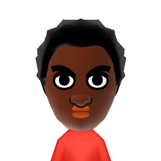 Rod Mii character preview