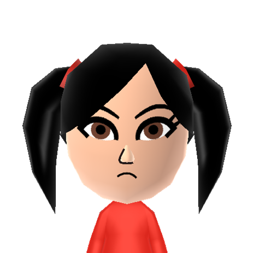 Ashley Mii character preview