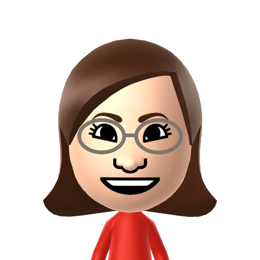 ますこさん Mii character: a Happy Hammerin' Staff Mii