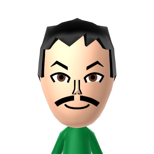 Steve Mii character preview