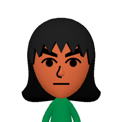 no name Mii character: This Mii is from the Switch SDK as a SampleDB Mii.