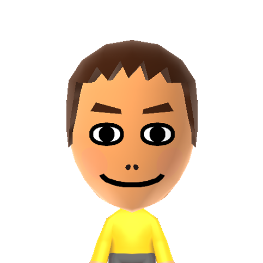 ムスコ Mii character: A Mii from Jinsei Game Wii