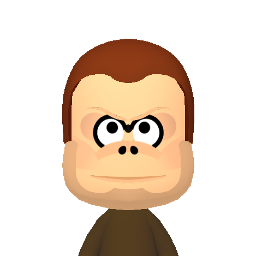 DK Mii character preview