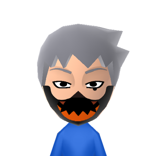 Kakashi Mii character preview