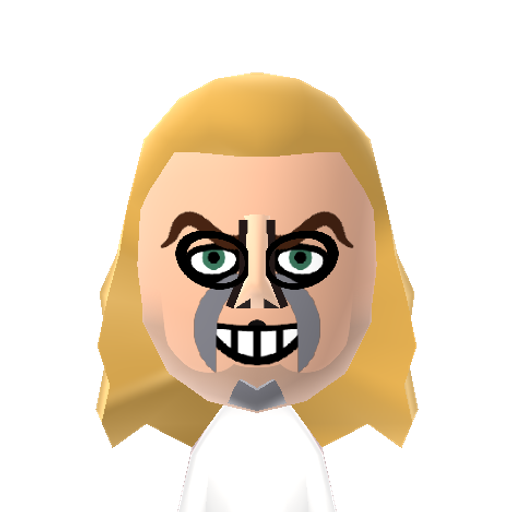 BeetleJuce Mii character: The main character in the movie "Beetle Juice". Played by Michael Keaton.