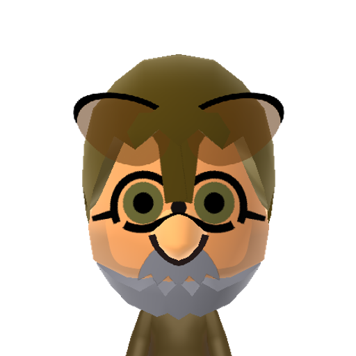 Friend Owl Mii character: Friend to Bambi in Walt Disney's "Bambi".