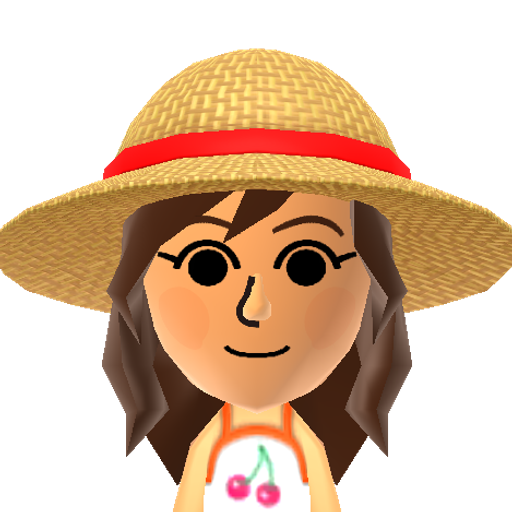 dummy girl Mii character: Dummy girl from my island