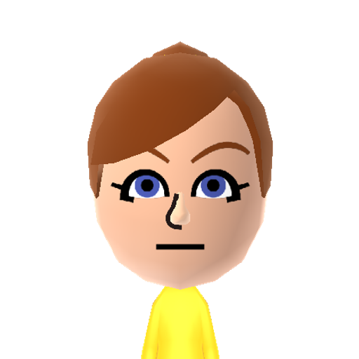 April Mii character preview
