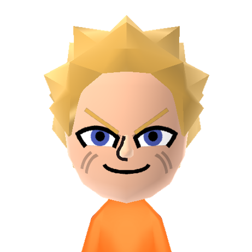 Naruto Mii character: From the anime and manga "Naruto"