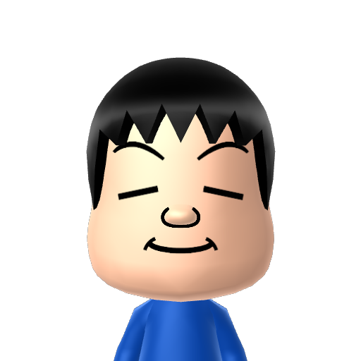 カビゴン2 Mii character: This is a Club Look-See Mii that was added in the Platinum Update in My Pokémon Ranch, released only in Japan in 2008