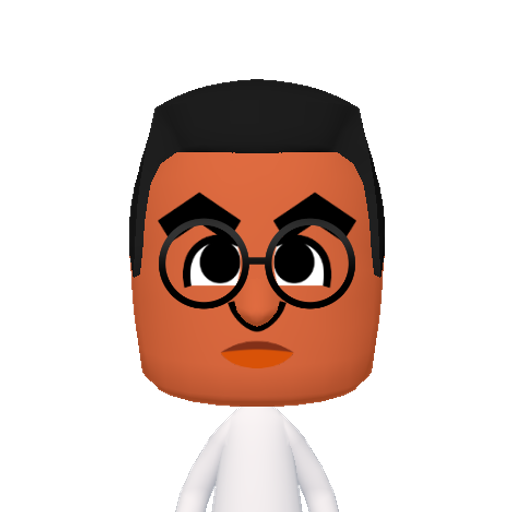 no name Mii character: This Mii is from the Switch SDK as a SampleDB Mii.
