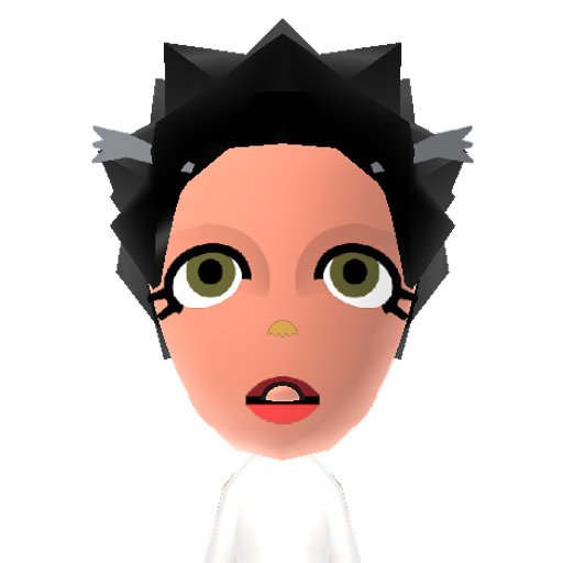 Bride Mii character: Title character from the 1935 horror film "Bride of Frankenstein".