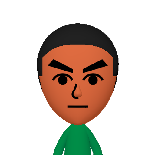 no name Mii character: This Mii is from the Switch SDK as a SampleDB Mii.
