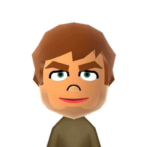 Dexter Mii character preview