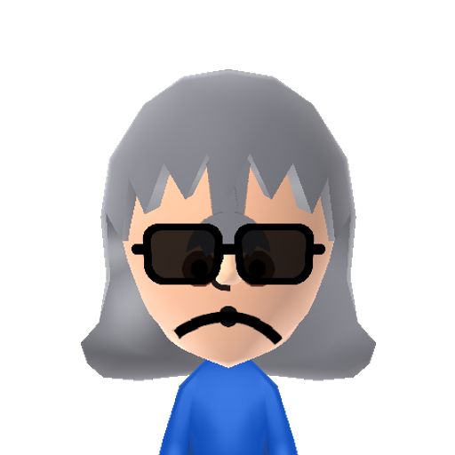 MetalSonic Mii character: An evil villain from Sonic CD.