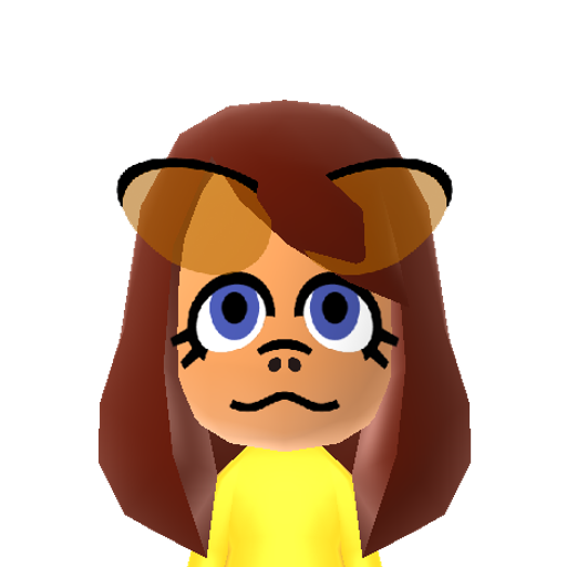 Fluttershy Mii character preview