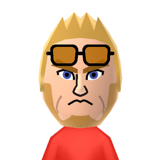 Henry Mii character: Originally from "The Red Badge of Courage", this Mii is based on his appearance in "Codename S.T.E.A.M."