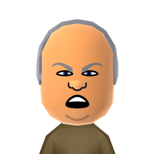 Rush Mii character preview
