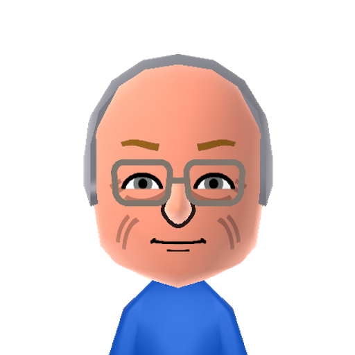 B. Sanders Mii character preview