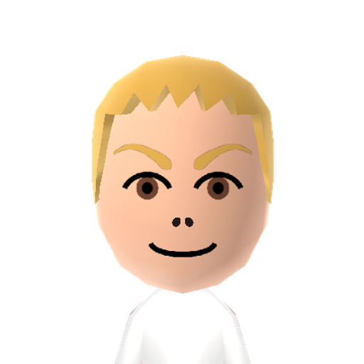 Solaire Mii character preview