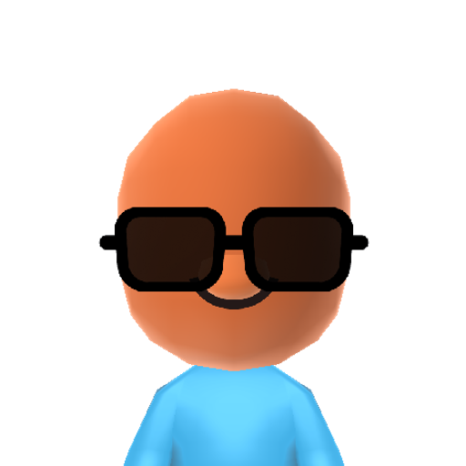 Mobo Mii character: The younger and shorter of the partners in crime in the "Bonanza Bros." video game.