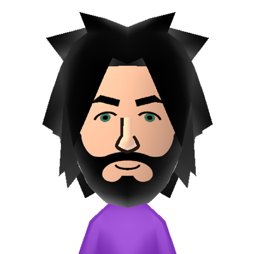 wolf Mii character: A Mii used for Nintendo Network ID DrkDeath316 by wolf.