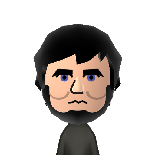 Abe Mii character preview