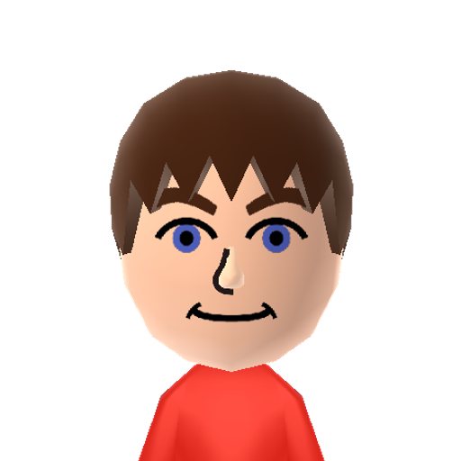 Logan Mii character: Official personal Mii for MacBoi (myself). Reuploaded due to me making a minor edit to the Mii.