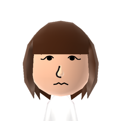 NINTENDO Mii character: A Mii found in unused WaraWara files