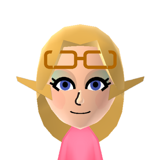 Zelda Mii character: Based off the adult incarnation seen in "Legend of Zelda: Ocarina of Time".