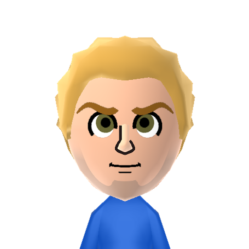 no name Mii character: A Mii from Dillon's Dead-Heat Breakers