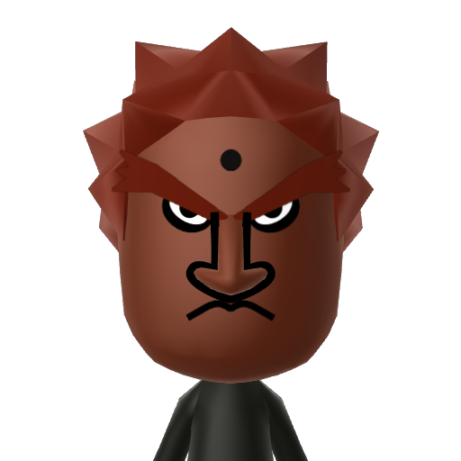 ? Mii character: A Mii uploaded to Check Mii Out Channel (WiiLInk)