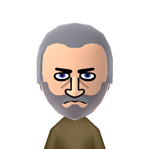 Dr. Breen Mii character: Former head of Black Mesa (in "Half-Life") and made Administrator of the entire Earth (in "Half-Life 2") by the Combine after the Seven Hour War.