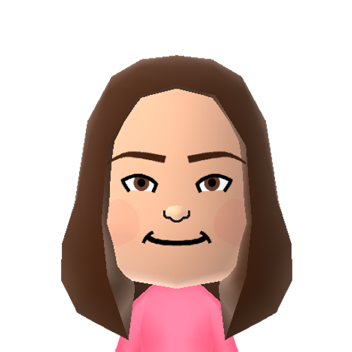 Sarah Mii character preview
