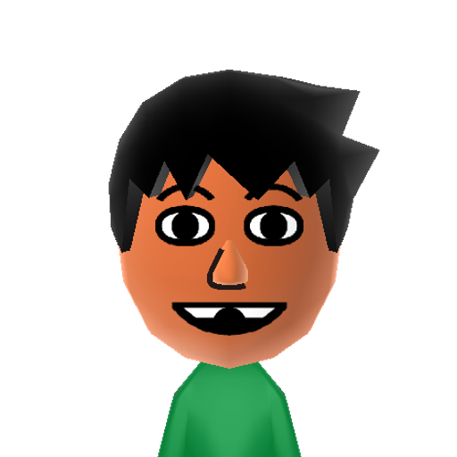 Mike Mii character preview