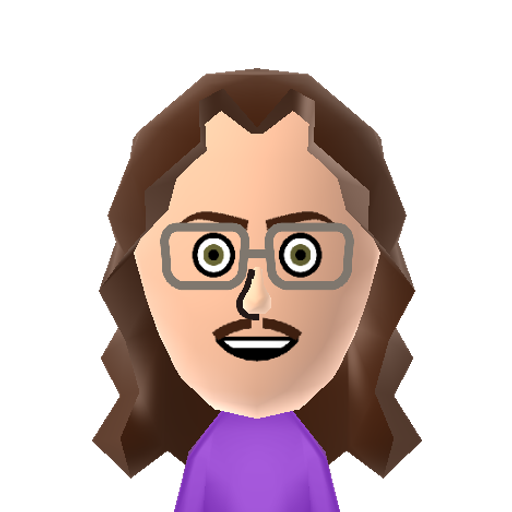 Weird al Mii character preview